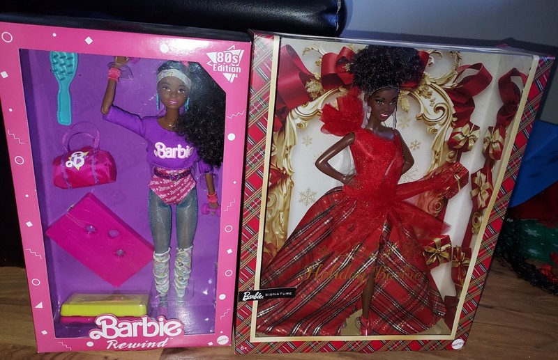 2 Barbie Dolls Brand New Barbie Rewind/holiday Barbie
