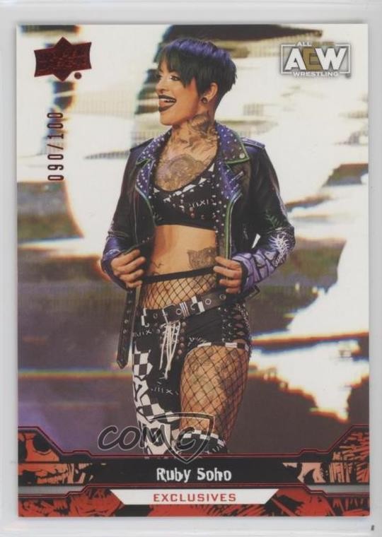 2023 Upper Deck AEW All Elite Wrestling Exclusives /100 Ruby Soho #53 9e1