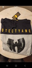 Wu-Tang Clan Black And Grey Protect Ya Neck Hoodie XL Brand New With Tags