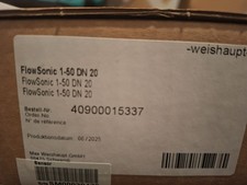 Weishaupt Volumenstrom-Sensor DN20FlowSonic 1-100 l/min- 4