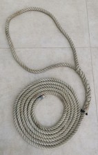 9,5 m Tau Seil Tampen Tauwerk eingespleistes Auge Ø 28 mm Affenschaukel