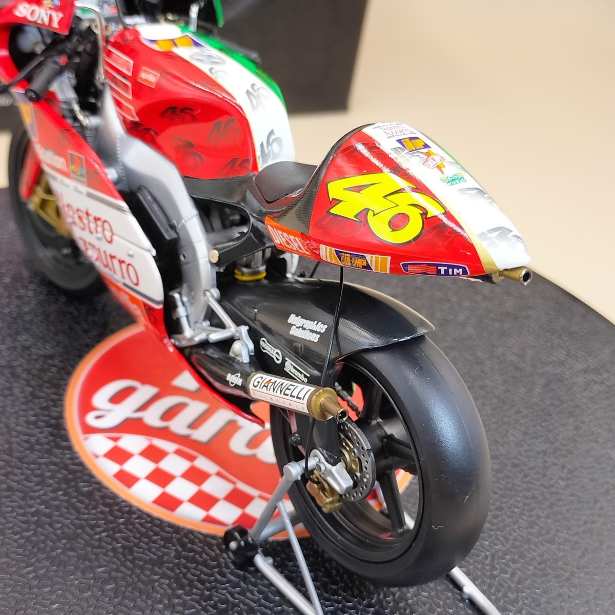 MINICHAMPS 1/12 Aprilia 250ccm Valentino Rossi #46 GP Imola 1999