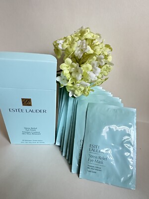 Estée Lauder Stress Relief Eye Mask .4oz New 10 Masks All