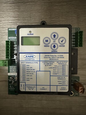 AAON TULSA OE377-26-00058MODGAS-X N.:V12090