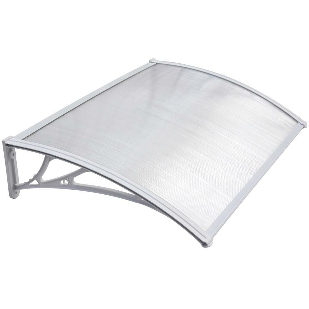 Door Canopy Awning Rain Shelter Front Back Porch Outdoor Shade Patio Roof Cover