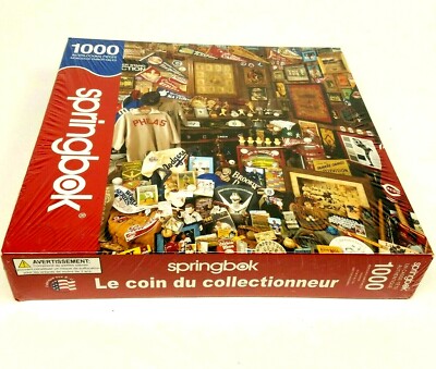 ジグソーパズル Springbok 'Collectors Closet' 1000 Springbok Collector's Closet Baseball Themed Jigsaw Puzzle