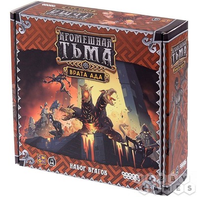 Кромешная тьма: Преисподняя. Врата ада. Набор врагов/Board Game In Russian