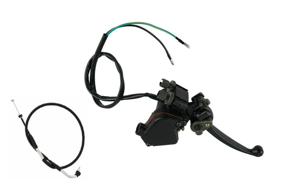 Control del acelerador @ palanca de freno para Kawasaki KFX 50 KFX80 KFX90 ATV para barra de 7/8" Foto 3 de 4