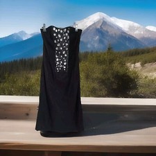 NEXT Womens Black Lined Strapless Beaded Formal Dress Size 10 BNWT
