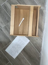 WiFi Wireless Router Storage Box Wooden Wood Organizer Rack Shelf Furnishing