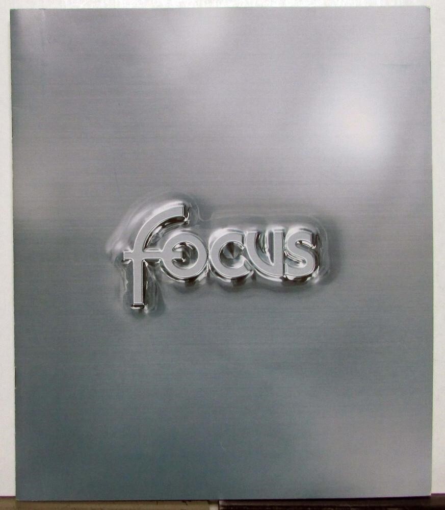 1990-1995 Ford Focus Performance Safety Equipment Sales Brochure