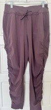 Athleta Size 4 Attitude Pant Volcanic Violet Joggers Lightweight Athletic