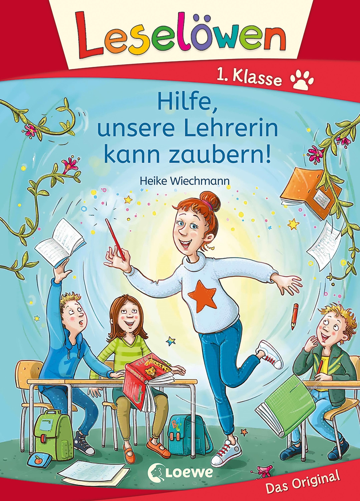 Thumbnail - Leselöwen 1. Klasse - Hilfe, Unsere Lehrerin Kann Zaubern Heike