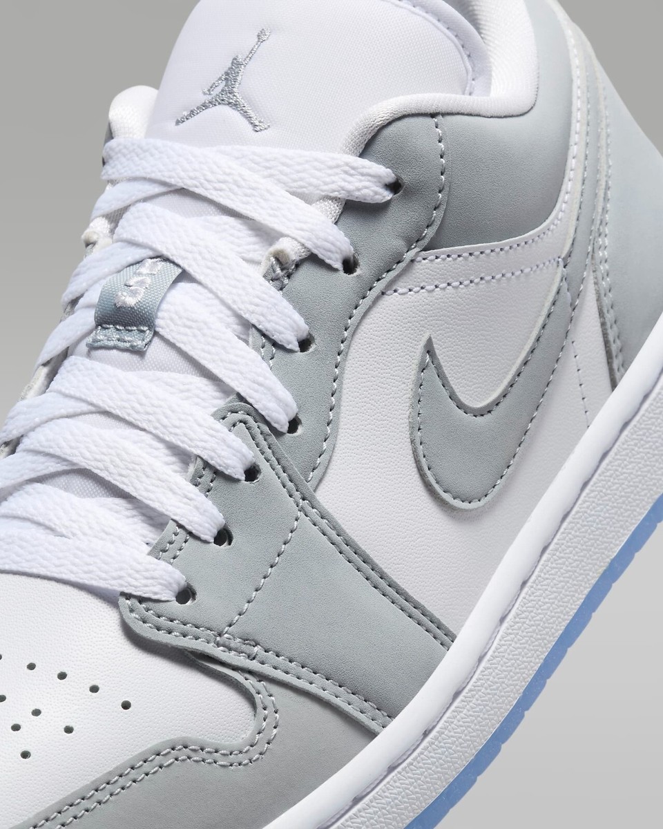 Nike Air Jordan 1 Low Wolf Grey Aluminum Women's Sizes