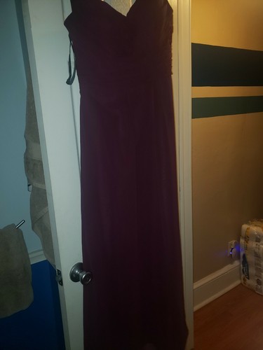 bill levkoff bridesmaid dress size 14 Color: eggplant - Bild 11 von 12