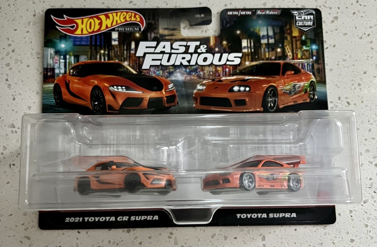 Hot wheels Exclusive FAST & FURIOUS 2 PACK Toyota Supra | eBay