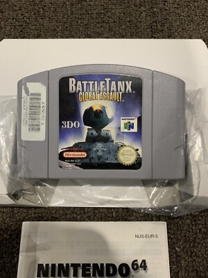 BATTLE TANX GLOBAL ASSAULT - NINTENDO 64 - N64 EUR UKV Battle