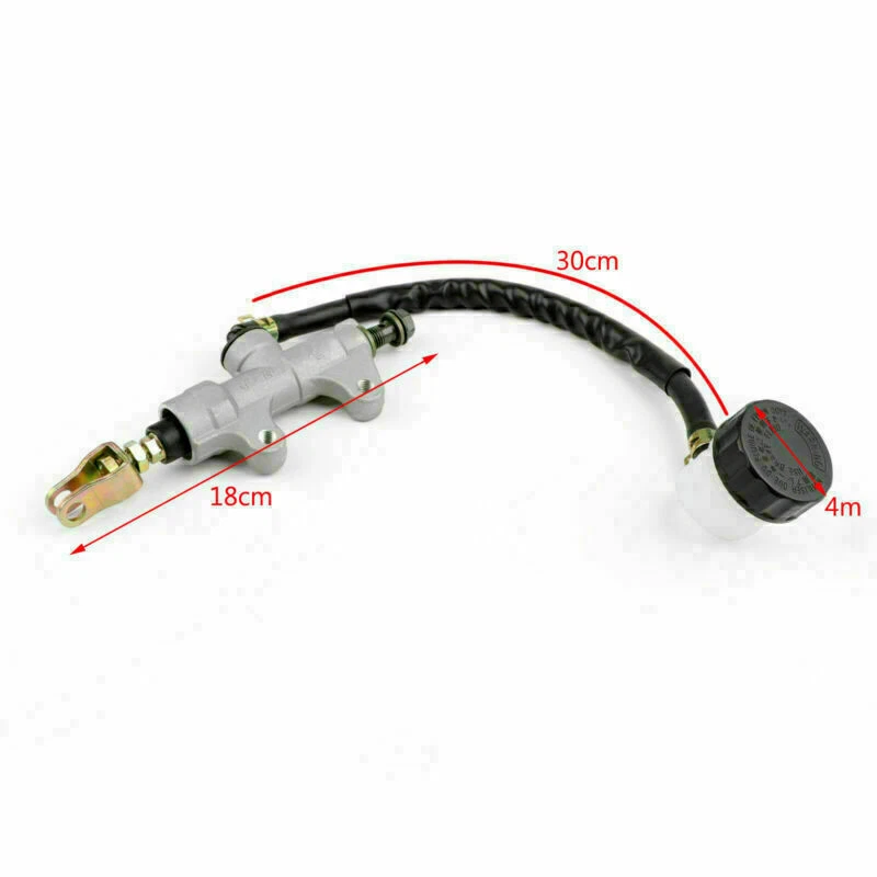 Rear Brake Master Cylinder Fluid Reservoir Fits Kawasaki ZX6R ZX9R ZX10R ZX14R A Foto 2 de 4