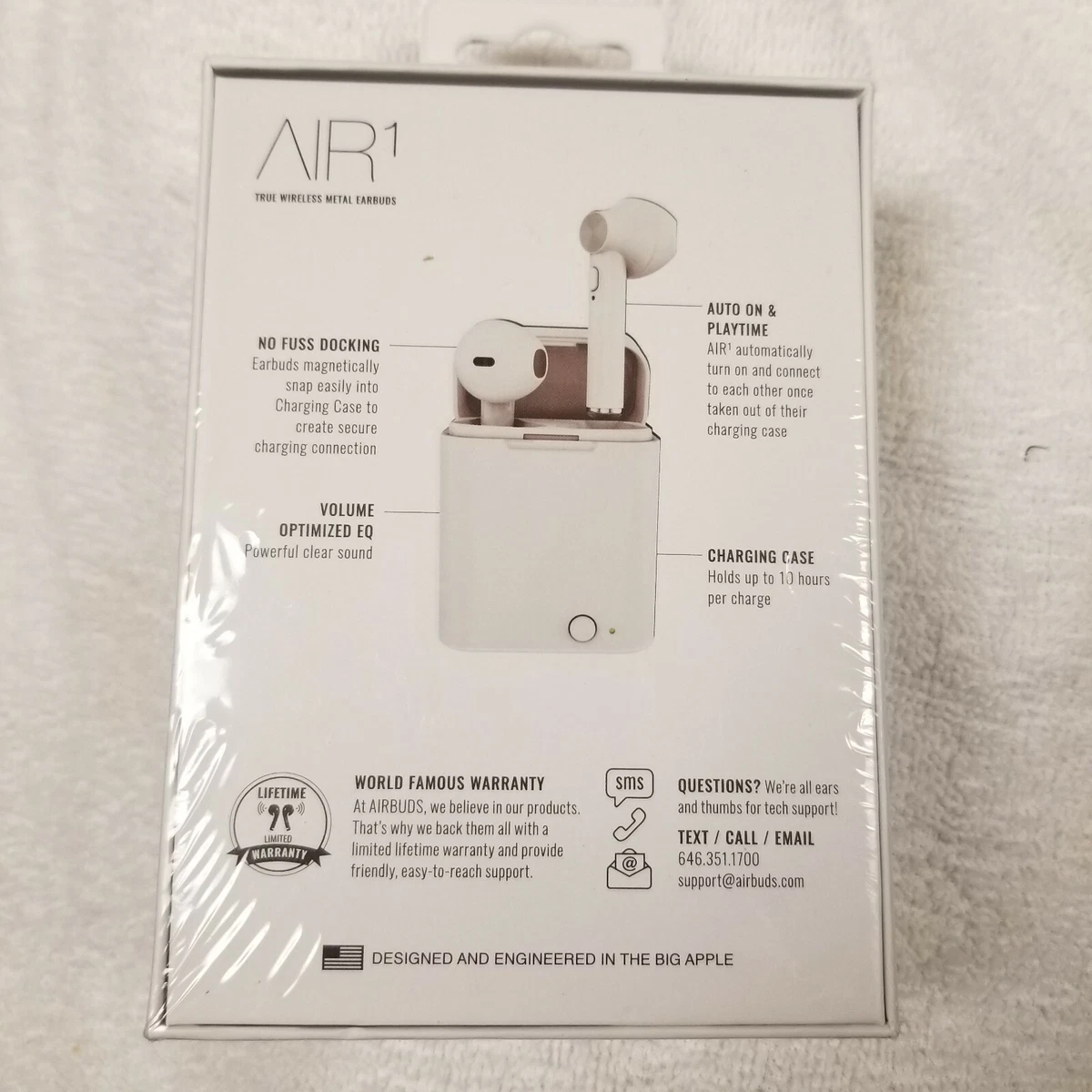 AIR1 True Metal Wireless Earbuds WL14551 AIRBUDS. E03 | eBay