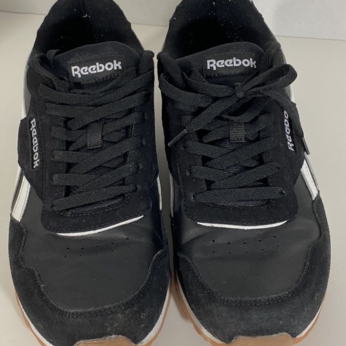Man's Sneakers & Athletic Shoes Reebok Work Harman Work Size 11 Mens Black + Wht - Picture 12 of 16