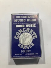 CONCRETE MUSIC BLOC  FROM CONCRETE CORNER Vol 5 November 1995 Ramons, M Manson.
