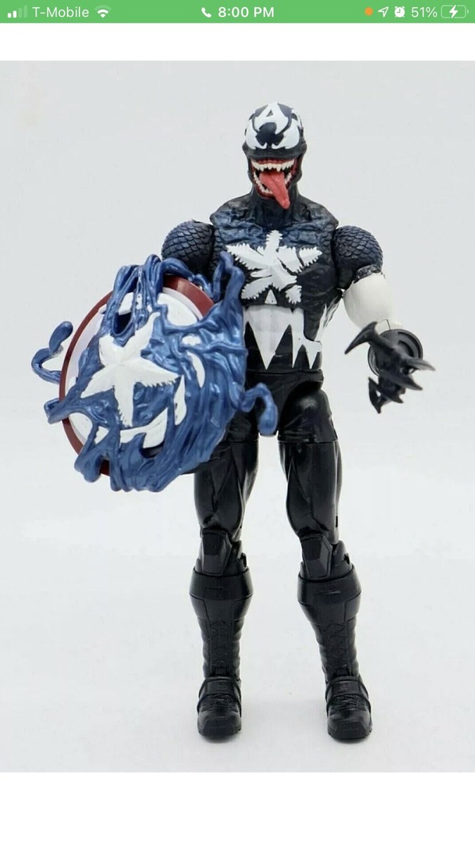 MARVEL LEGENDS ヴェノム + 20周年キャプテン・アメリカ Hasbro Marvel Legends Series Gamerverse Captain America vs