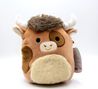 8" Shep Longhorn Highland Cow Squishmallows Stuffed Plush Toy BNWT