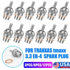 3/6X Glow Plug For HSP RC Engines Traxxas N3/N4 70117 3232X 1/10 T-Maxx 2.5/3.3