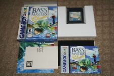 Bass Masters Classic Nintendo Gameboy Color Boy GBC Complete w/ Reg
