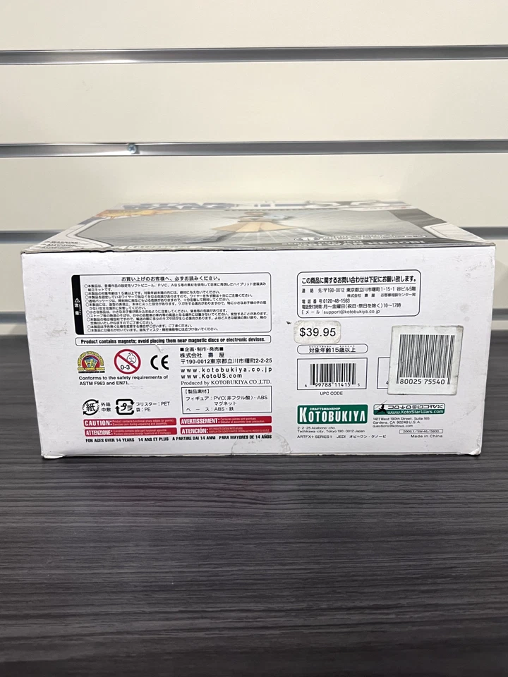 Figura Star Wars The Clone Wars ArtFX Kotobukiya Obi-Wan Kenobi con caja Foto 4 de 4