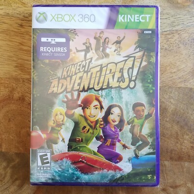 xbox360 knect ＋　ソフト各種 Kinect SPORTS & Kinect Adventures! Xbox 360 Game Complete with