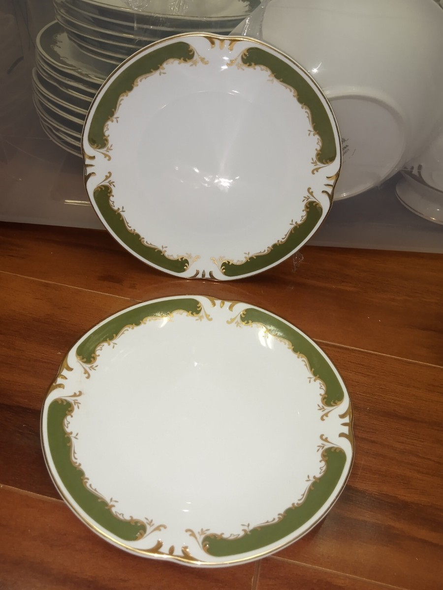 Vintage Style House Fine China Japan Regency Set of Dessert Plates 6
