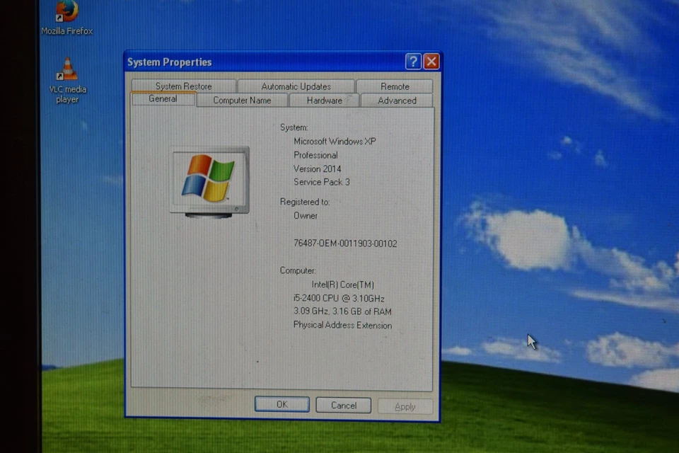 PC para juegos Dell i5 Windows XP vintage retro clásica 512 GB SSD Windows XP 32 bits Foto 3 de 4