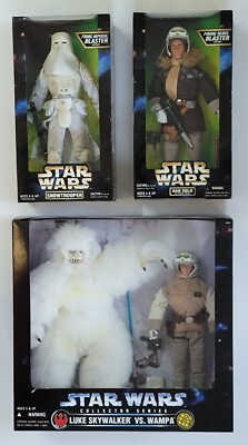 STAR WARS LUKE SKYWALKER vs WAMPA + HAN SOLO HOTH & SNOWTROOPER 12
