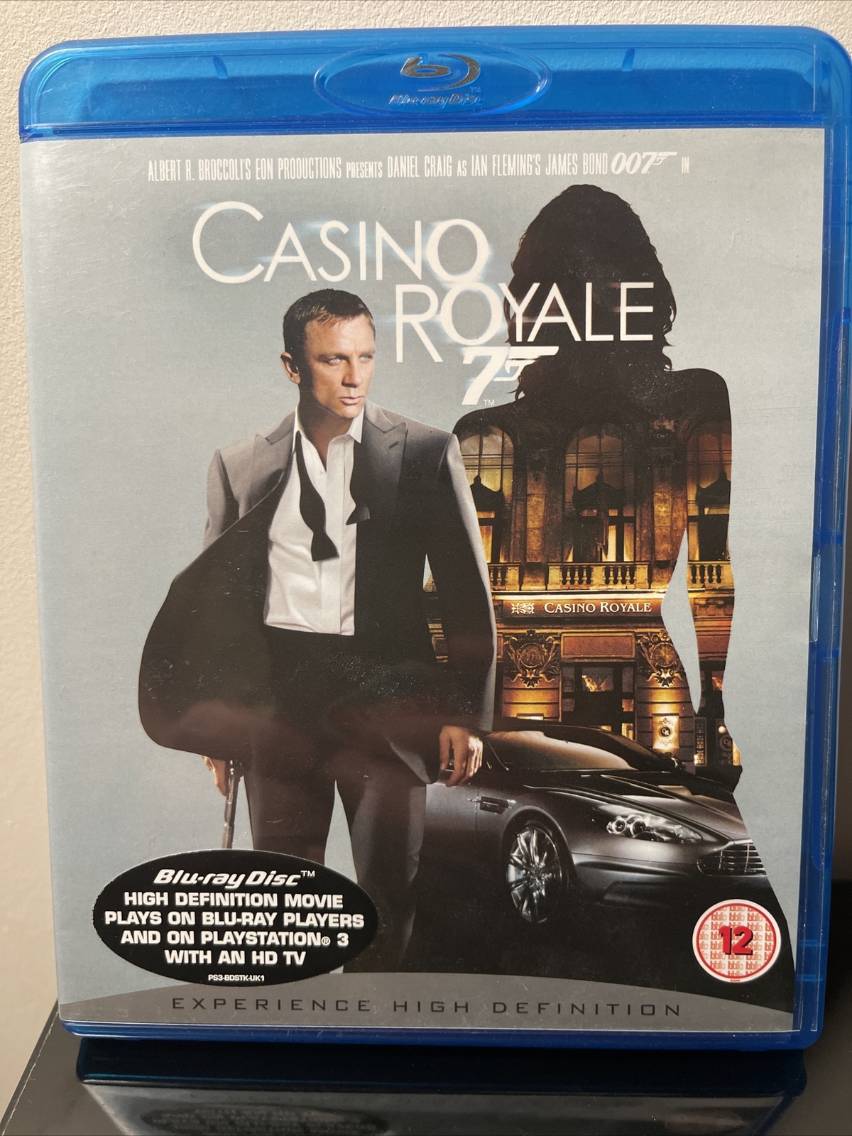 Casino Royale (Blu-ray, 2006)  Daniel Craig Good condition British classic