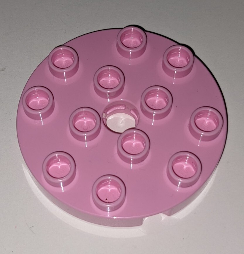 Lego Duplo Turntable Swivel BRIGHT PINK Replacement Part 98222