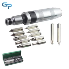 13 Pcs 1/2" Heavy Duty Drive Impact Driver Screwdriver Screw Bolt Remover Set