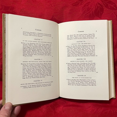 The Wilderness Hunter by Theodore Roosevelt #1491/1500 Wolfe Ed. 1989 HC - Picture 8 of 9