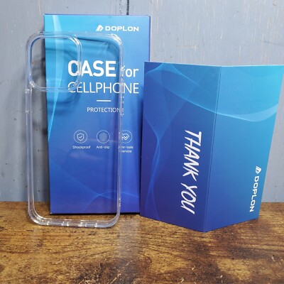 DOPLON Crystal Clear Designed for iPhone 14 Pro Max Case, [Never Yellowing] 