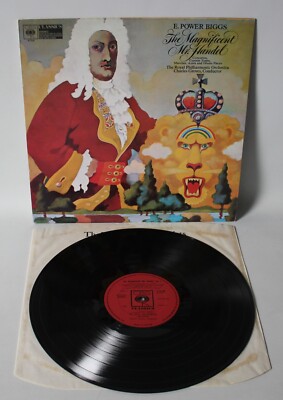 E. Power Biggs   The Magnificent Mr. Handel - 1970 Vinyl LP - CBS S 61230 - EX