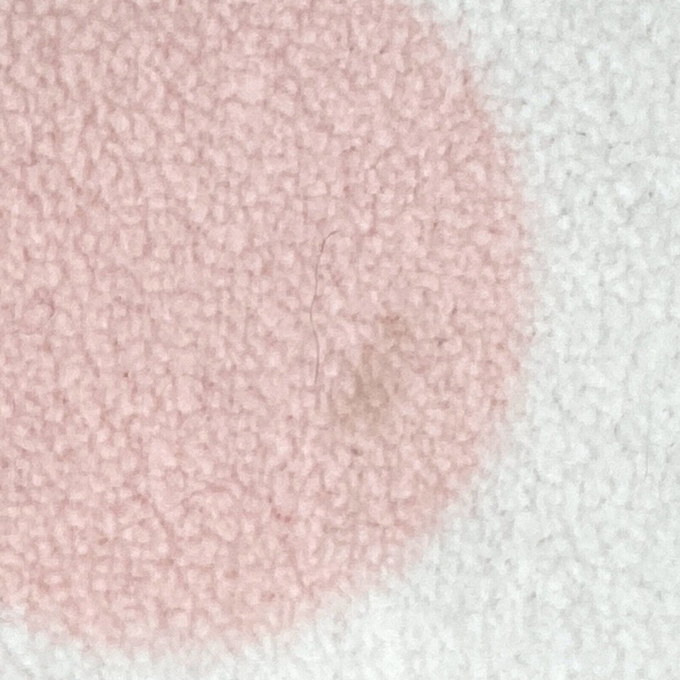 Carters Polka Dot Security Blanket Infant Girls Baby Pink Green One