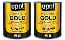 U-POL 745 Lightweight Gold Auto Body Filler (2 Gal)