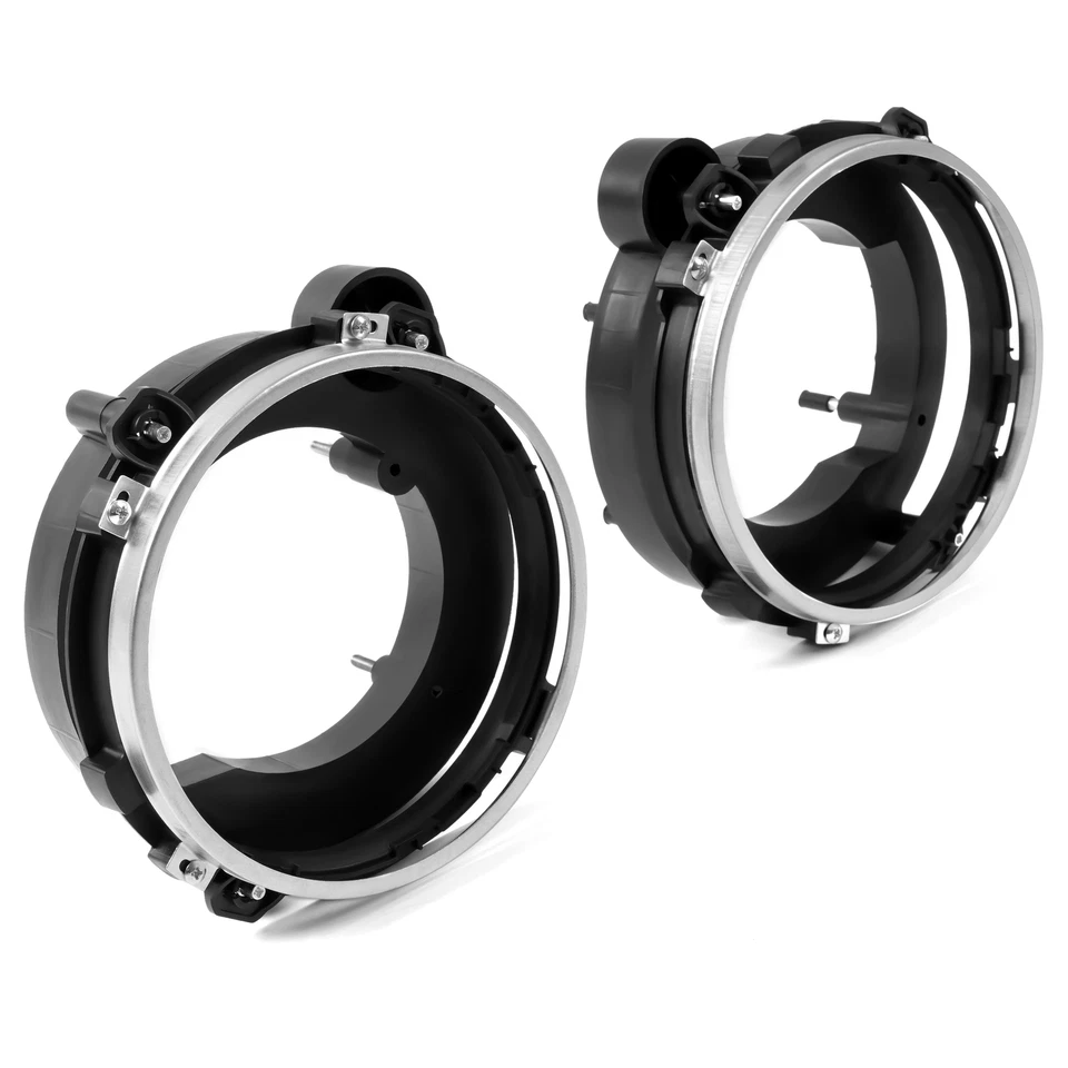 Driver&Passenger Side Headlight Bulb Brackets Bucket For Jeep Wrangler 1997-2006 Foto 2 de 4