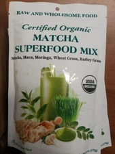 Cherie Sweet Heart Organic Matcha Superfood Mix Powder 6oz 34 Servings