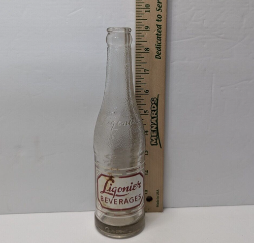 Ligonier Beverages ACL Bottle Ligonier Indiana 8 oz Ligonier Artificial Ice Co - Picture 2 of 23