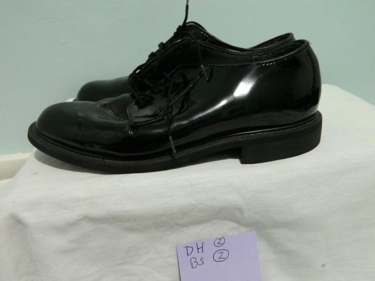 Bates 7.5 3E EEE Black Mens Military dress shoes 12 pics Rubber