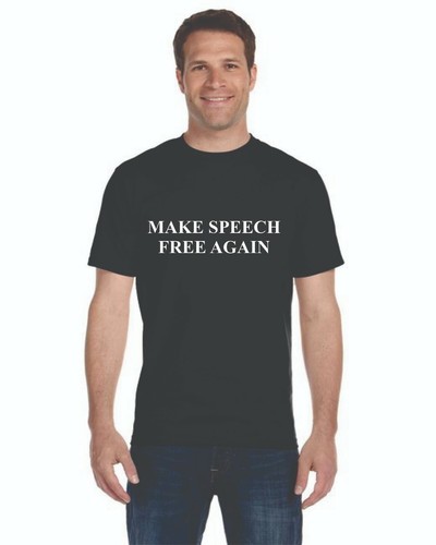 Make Speech Free Again American Freedom 1st amendment T-Shirt - Bild 2 von 3