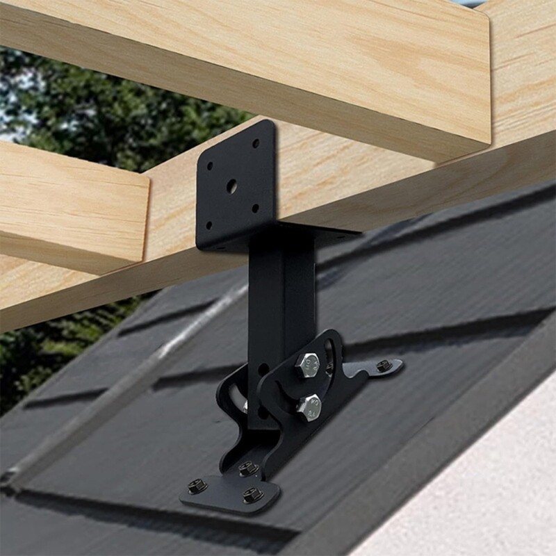 Heavy Duty Pergola Support Brackets Roof Risers Bracket for Gazebos and