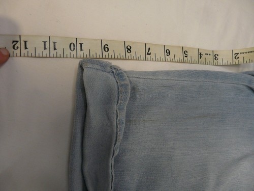 Gloria Vanderbilt Denim Bermuda Shorts dehnbar blau helle Waschung Missy Gr. 4 - Bild 6 von 8