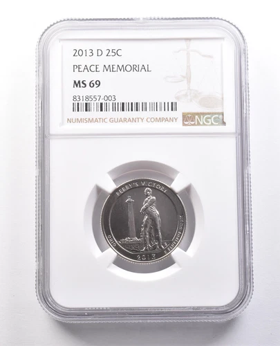 2013-D Washington Quarter Perry's Peace Memorial MS69 NGC *0021